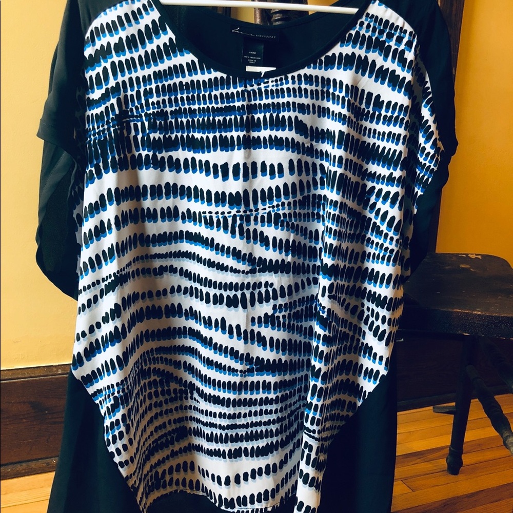 Lane Bryant sheer top
